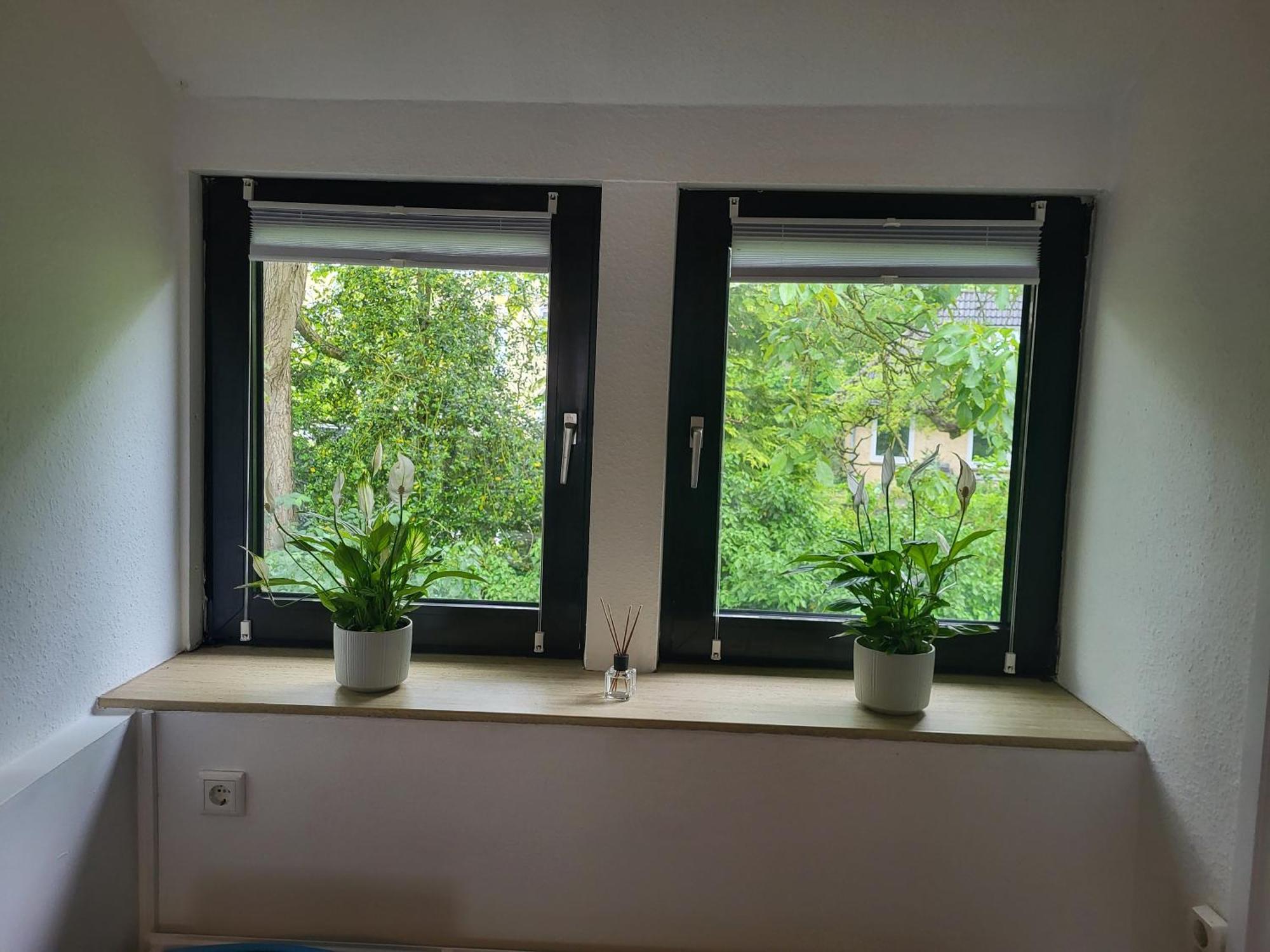 Idyllisches Zentrales Appartment - 24 H Check Inn Flensburg Bagian luar foto